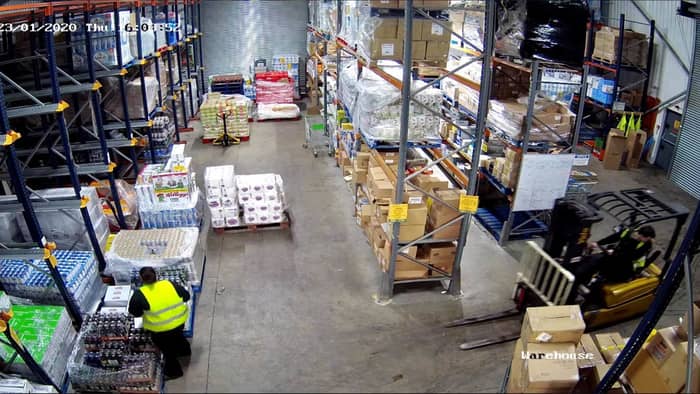 Warehouse CCTV Feed